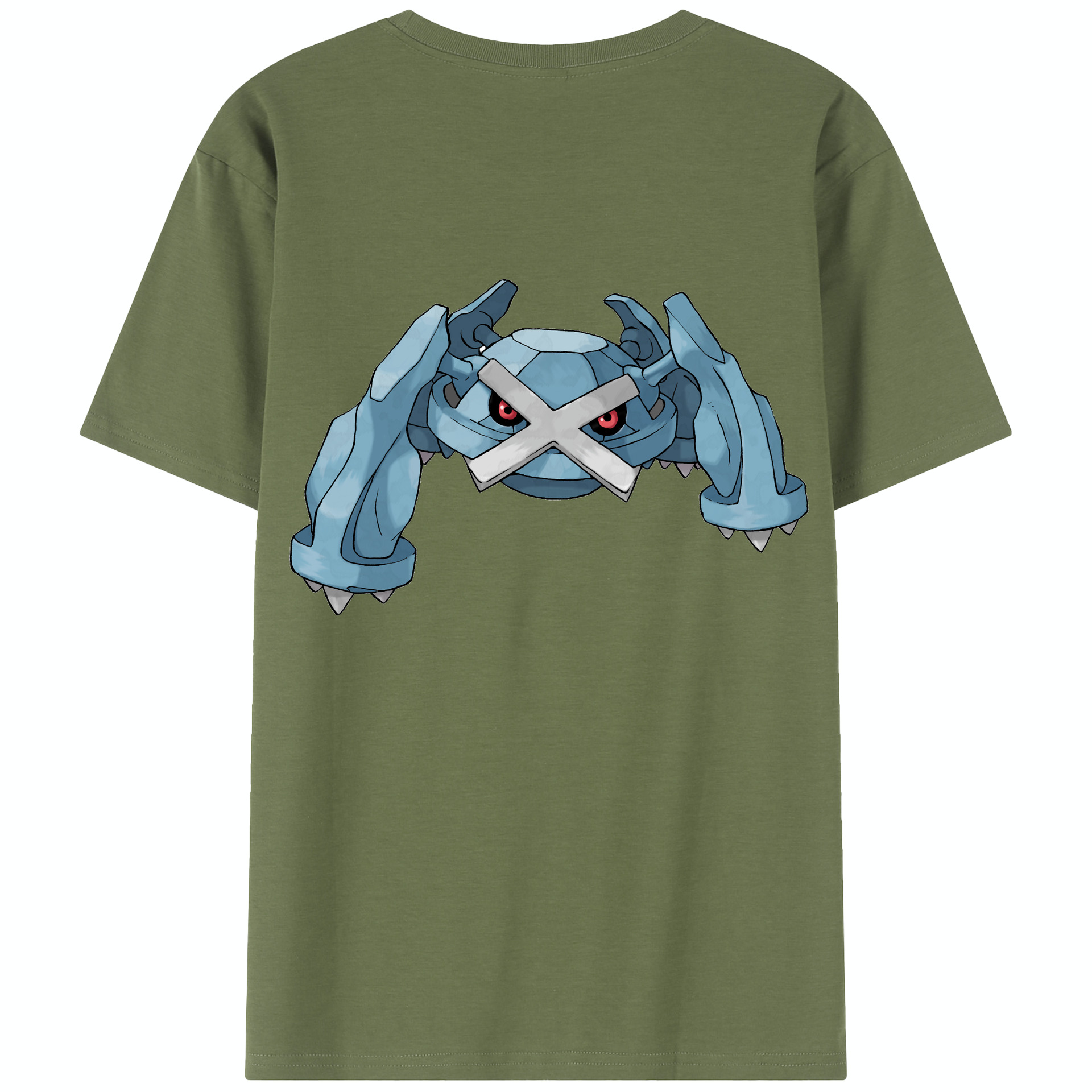 （画像用） ポケットモンスター Pokémon 綿100％半袖Tシャツ（背面プリント）